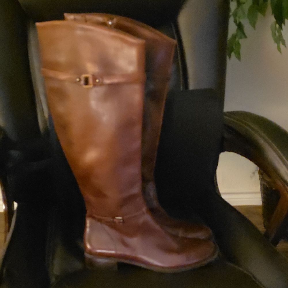 Gianni Bini Brown Knee-High Boots